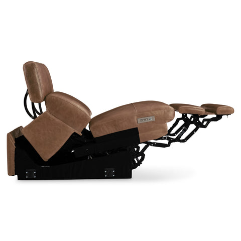 Lioni Leather Armless Power Motion Chair