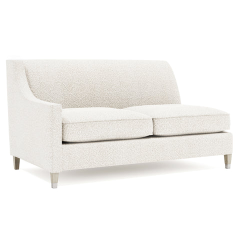 Palisades Fabric Left Arm Loveseat