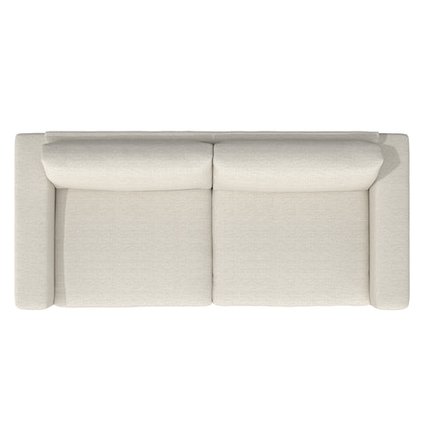 Drew Fabric Sofa Without Pillows