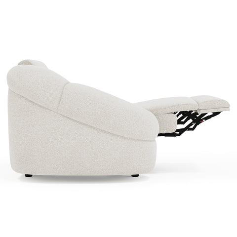 Massimo Fabric Left Arm Power Motion Chair