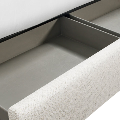 Graham Fabric Storage Panel Bed - Queen