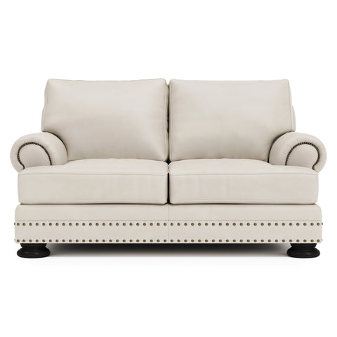 Foster Leather Loveseat