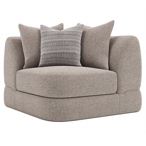 Sylvio Fabric Corner Chair