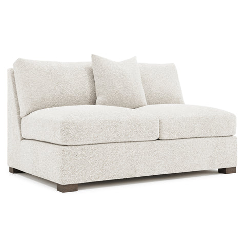Kelsey Fabric Armless Loveseat