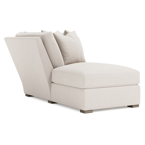 Ventura Fabric Left Arm Bumper Chaise