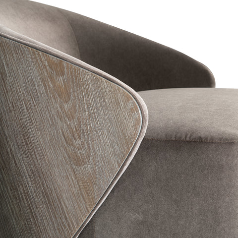 Gianni Fabric Swivel Chair