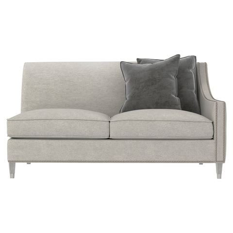 Palisades Fabric Right Arm Loveseat