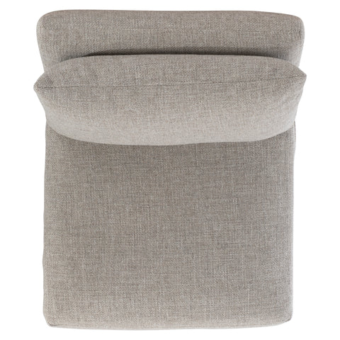 Moretti Fabric Armless Chair