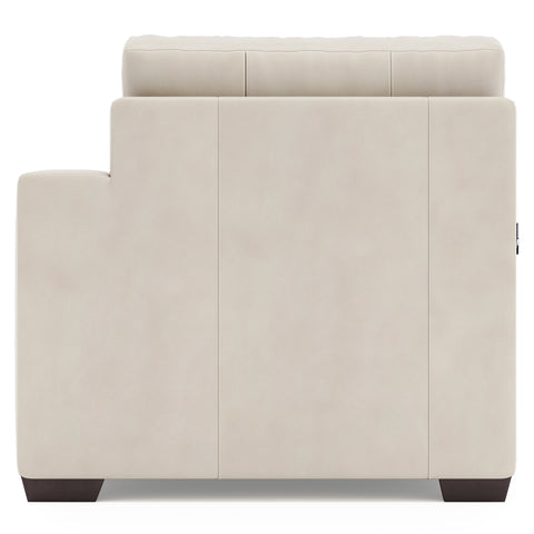 Dawkins Leather Right Arm Chaise