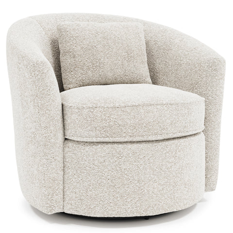 Elizabeth Fabric Swivel Chair