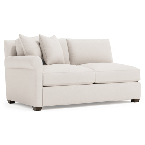 Barnes Fabric Left Arm Loveseat