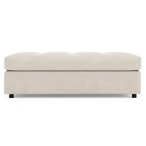 Nest Leather Ottoman