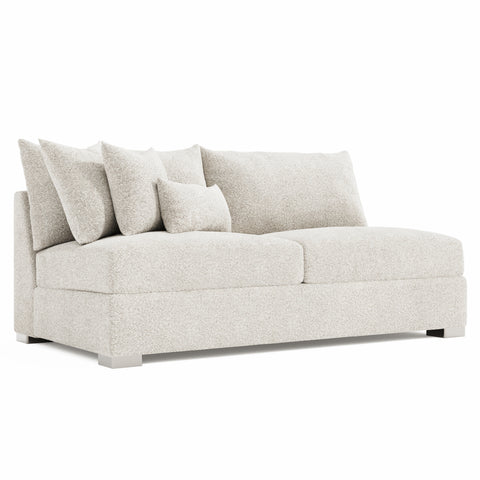 Helena Fabric Armless Loveseat