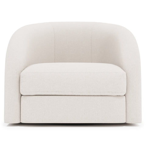 Terra Fabric Swivel Chair Without Pillows