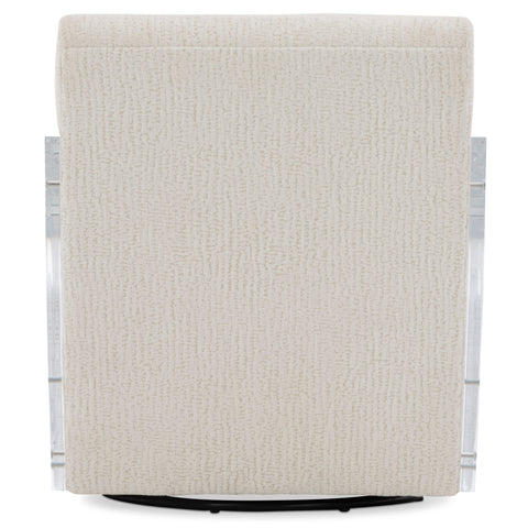 Perla Fabric Swivel Chair