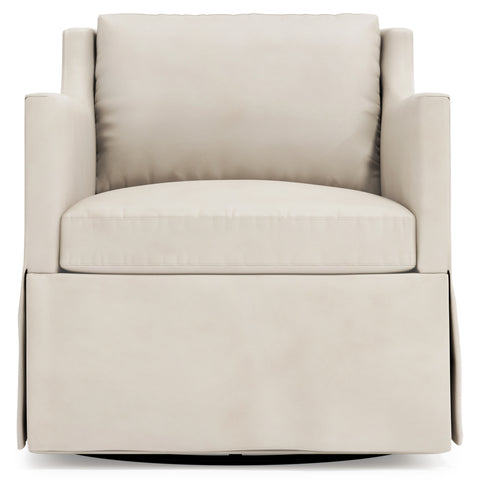 Delaney Leather Swivel Chair