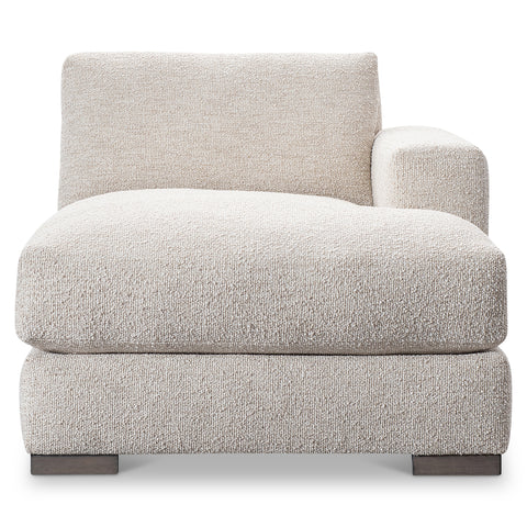 Drew Fabric Right Arm Chaise