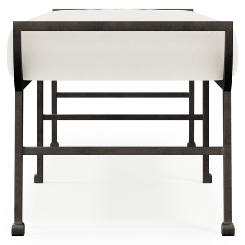 Mansfield Leather Bench