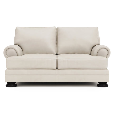 Foster Leather Loveseat