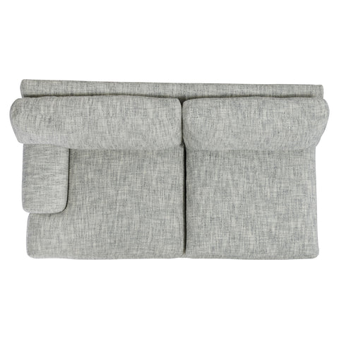 Serena Fabric Left Arm Loveseat