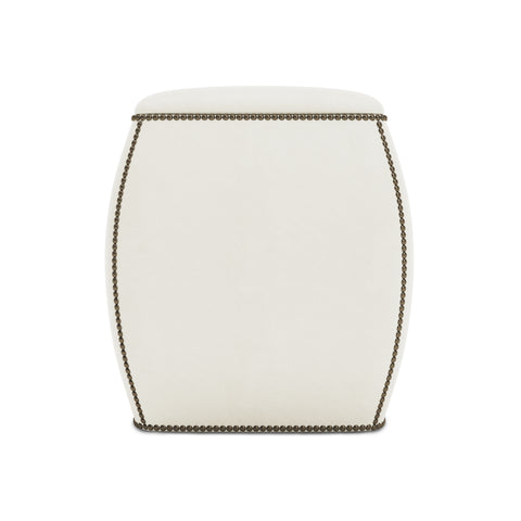 Delta Leather Ottoman