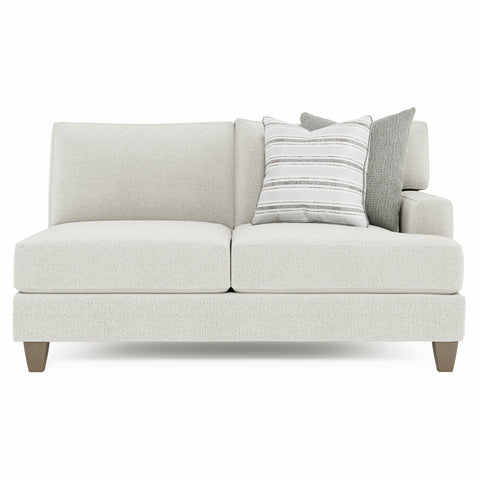 Mila Fabric Right Arm Loveseat