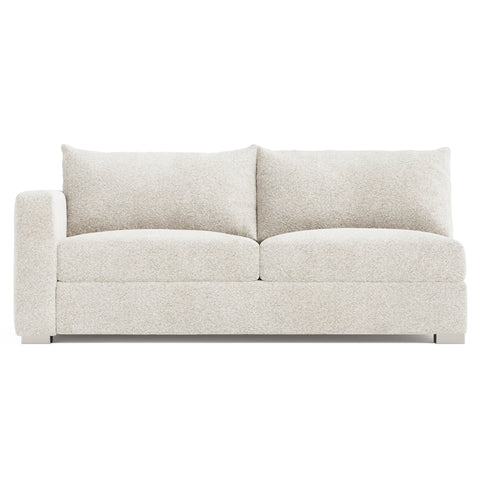 Helena Fabric Left Arm Loveseat