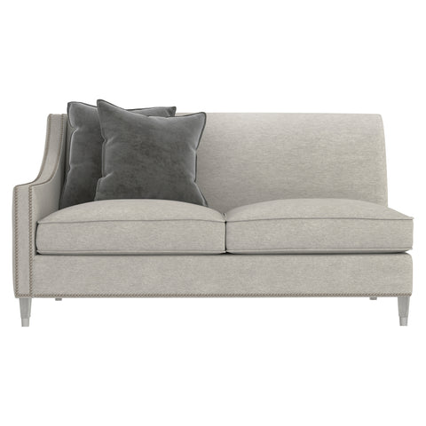 Palisades Fabric Left Arm Loveseat