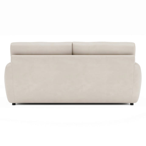 Cameron Leather Loveseat Without Pillows