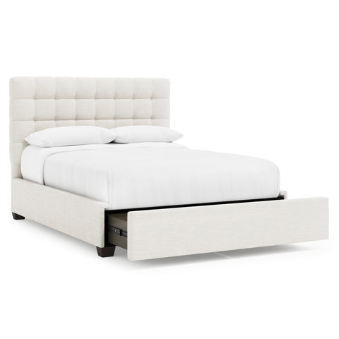 Avery Fabric Storage Panel Bed - Queen