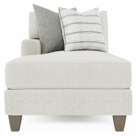 Mila Fabric Left Arm Chaise