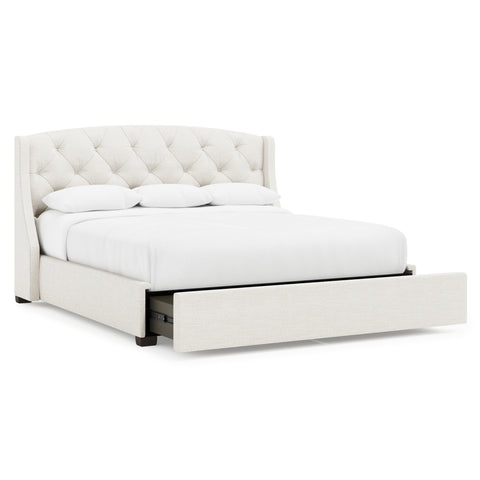 Jordan Fabric Storage Shelter Bed - King