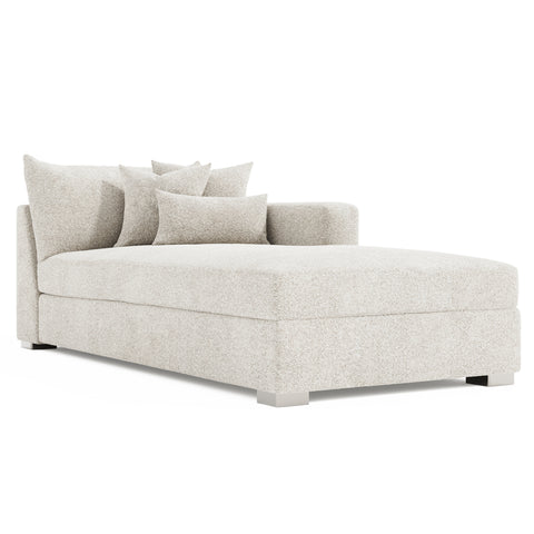 Helena Fabric Right Arm Chaise