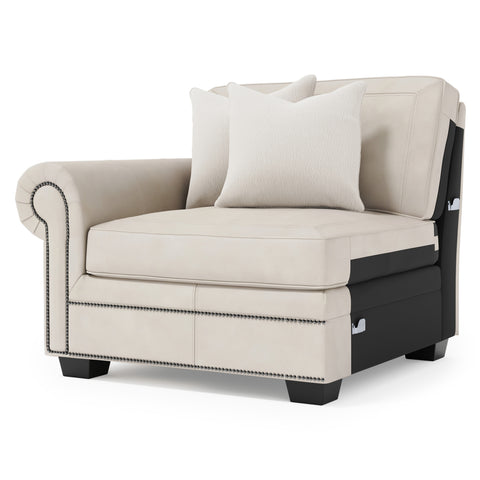 Grandview Leather Left Arm Chair
