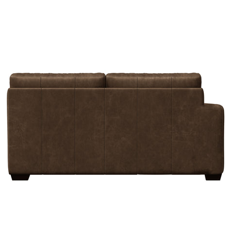 Dawkins Leather Left Arm Loveseat