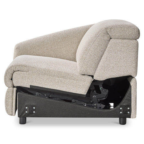 Avignon Fabric Left Arm Power Motion Chair