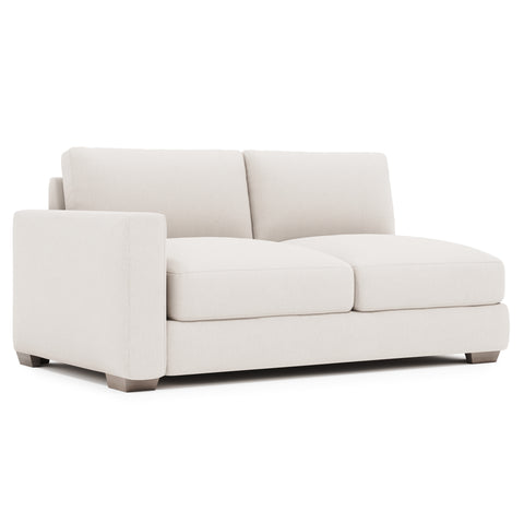 Dawkins Fabric Left Arm Loveseat
