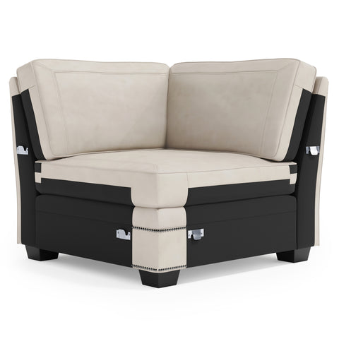 Grandview Leather Corner Chair