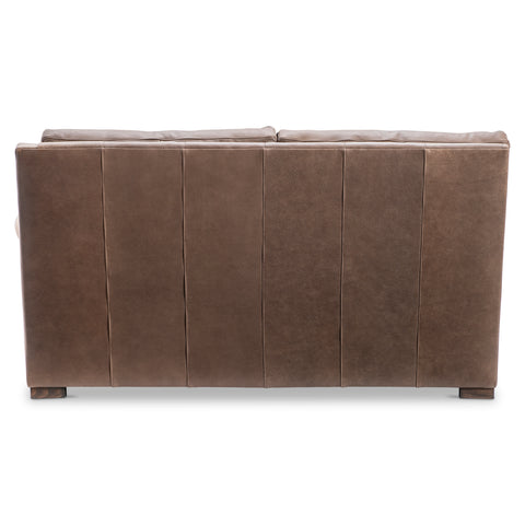 Keirnan Leather Right Arm Loveseat