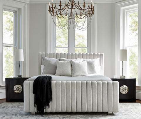 Silhouette Panel Bed - King