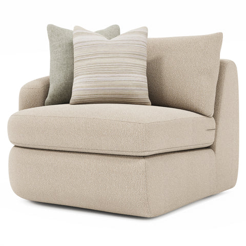 Jules Fabric Left Arm Chair