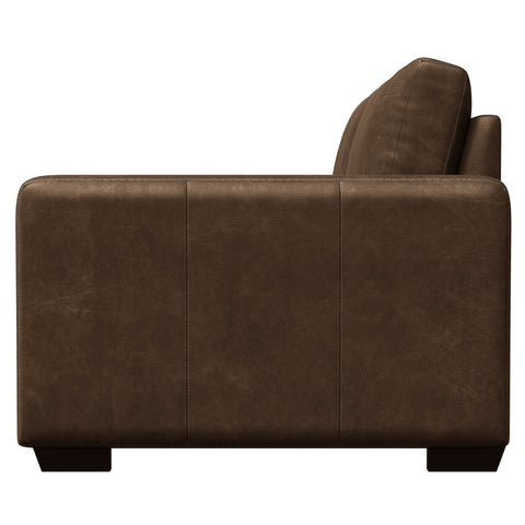 Dawkins Leather Right Arm Loveseat
