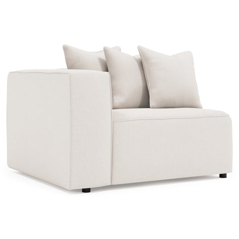 Bliss Fabric Left Arm Chair
