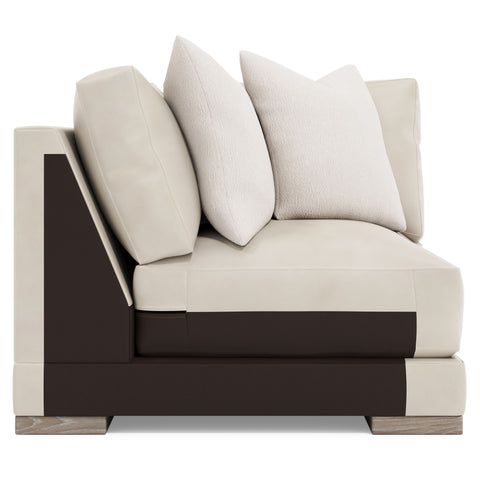 Lars Leather Corner Chair