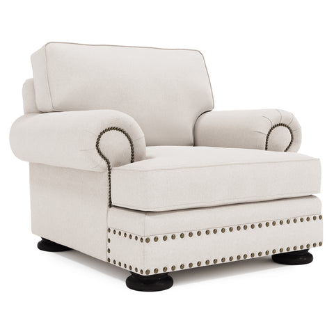 Foster Fabric Chair Without Pillows