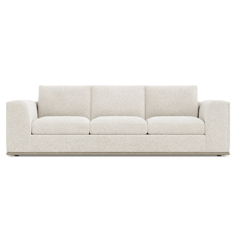 Prague Fabric Sofa Without Pillows