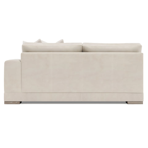 Lars Leather Right Arm Loveseat