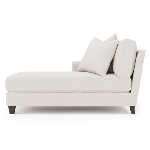 Mila Fabric Left Arm Chaise