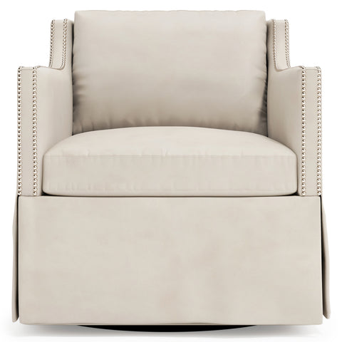 Delaney Leather Swivel Chair
