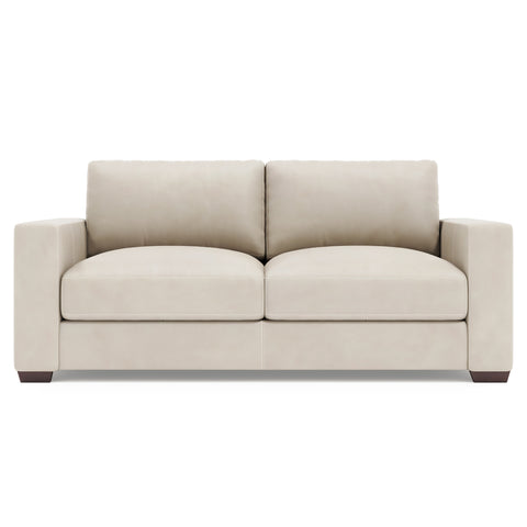Dawkins Leather Loveseat